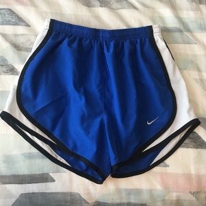 Blue Nike Dri-fit Tempo running shorts